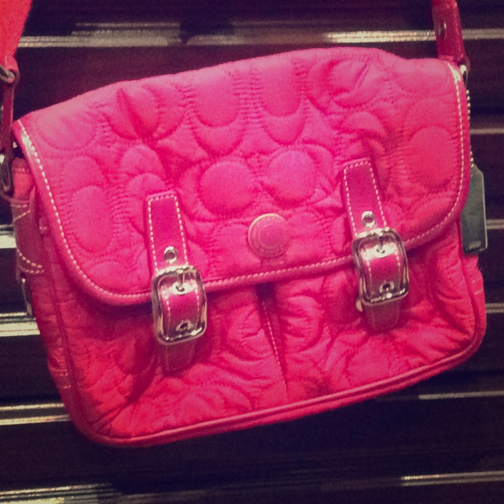 Coach Pink Spring bag